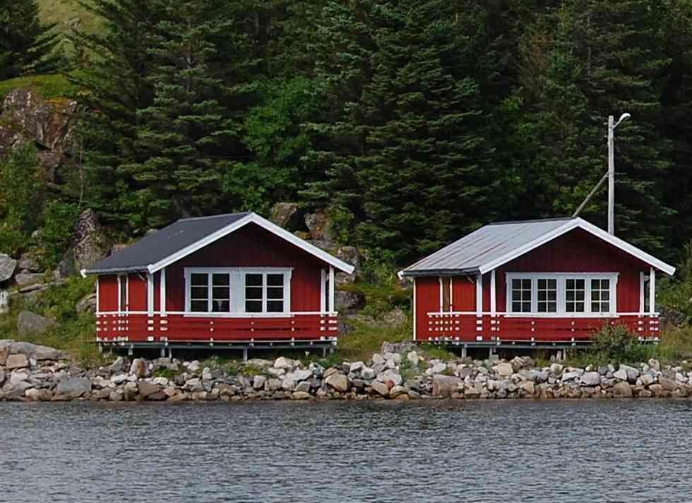 Brustranda Fjordcamping Valberg Exterior photo